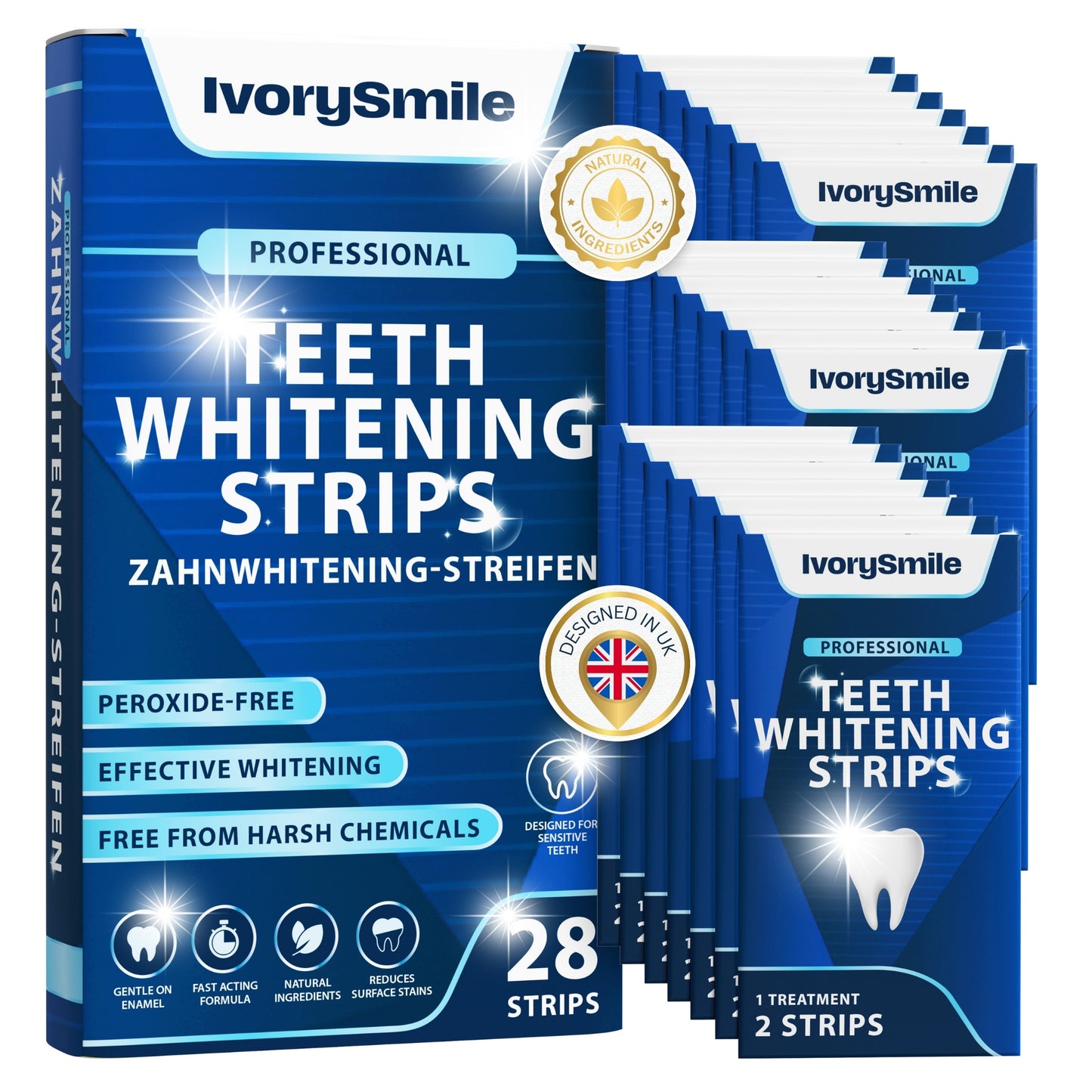 IvorySmile Natural Teeth Whitening Strips
