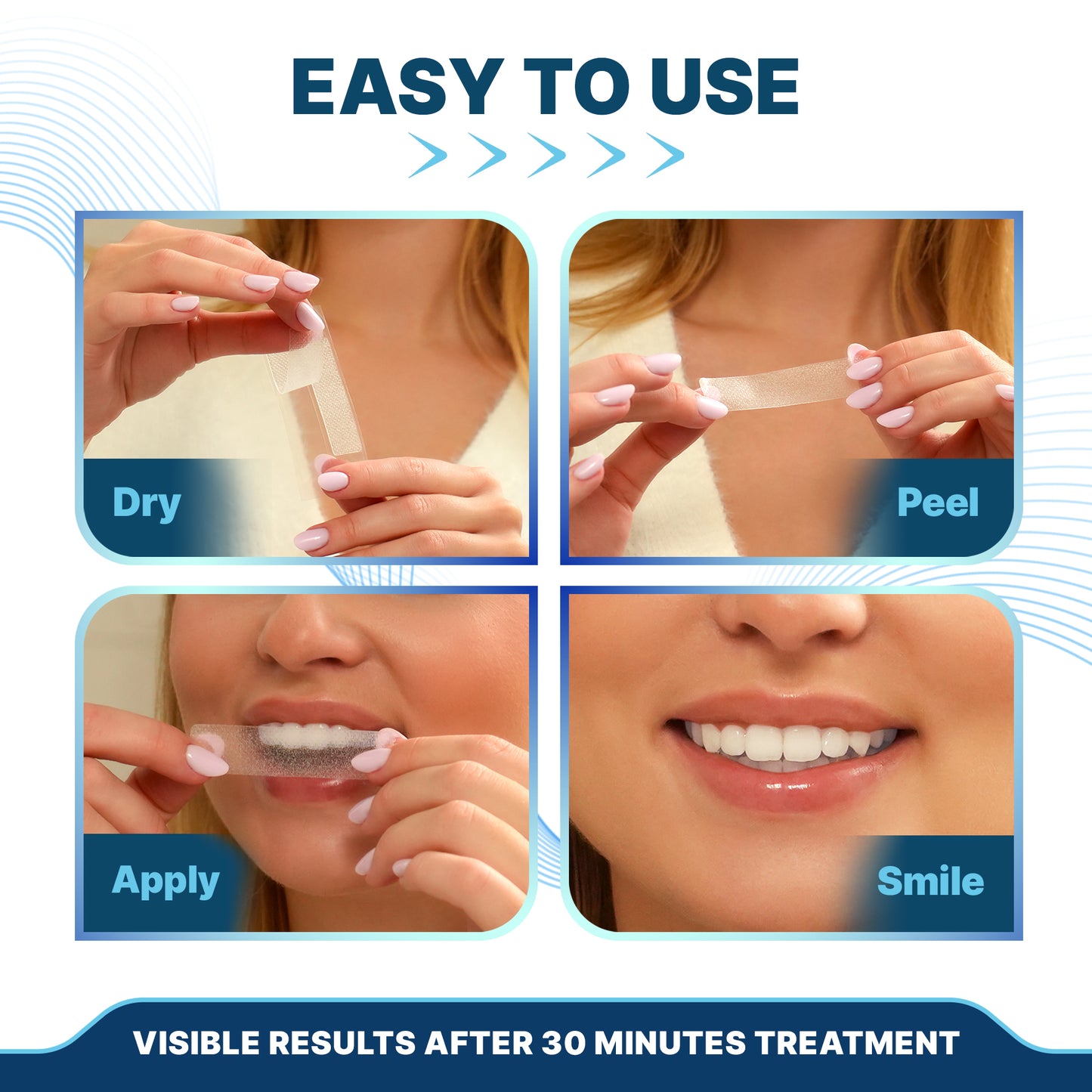 IvorySmile Natural Teeth Whitening Strips